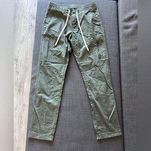 Vuori Green Ripstop Pants